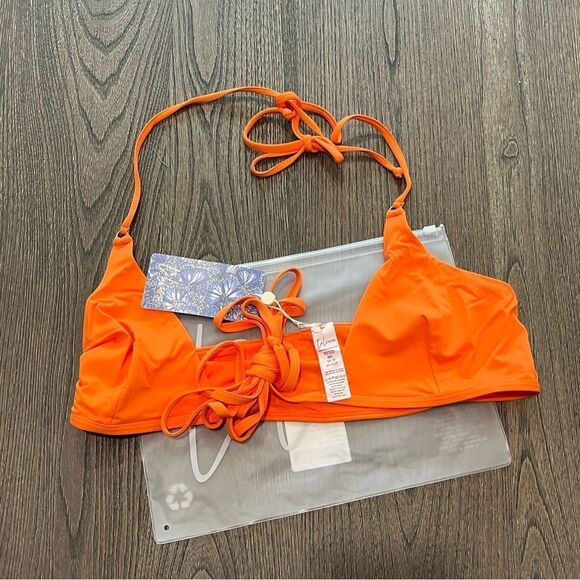 NWT Toluca Amina Bikini Top Waist Wrap Triangle Nectar Size M/L - Picture 1 of 7